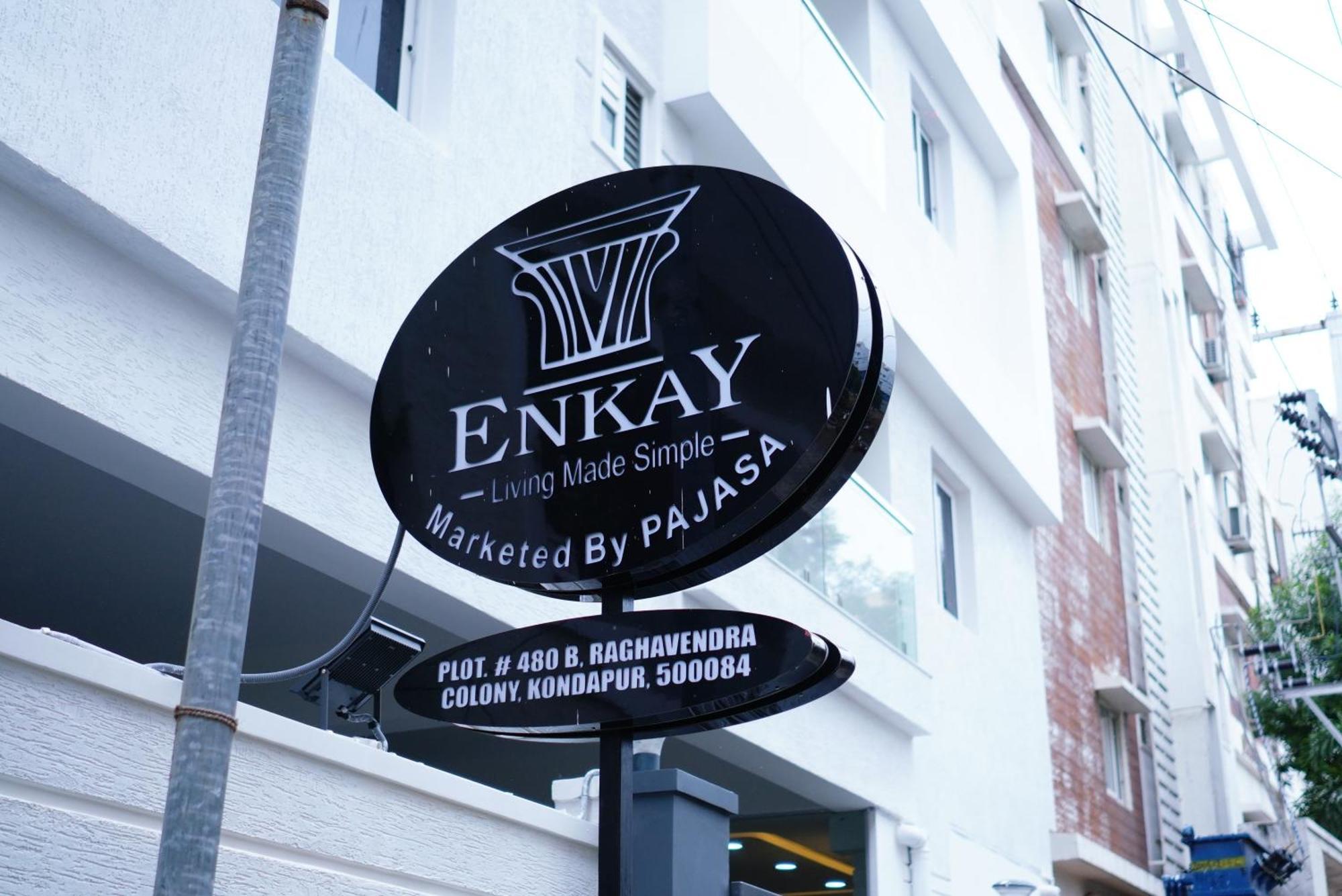 Enkay Service Apartments Kondapur  Bagian luar foto